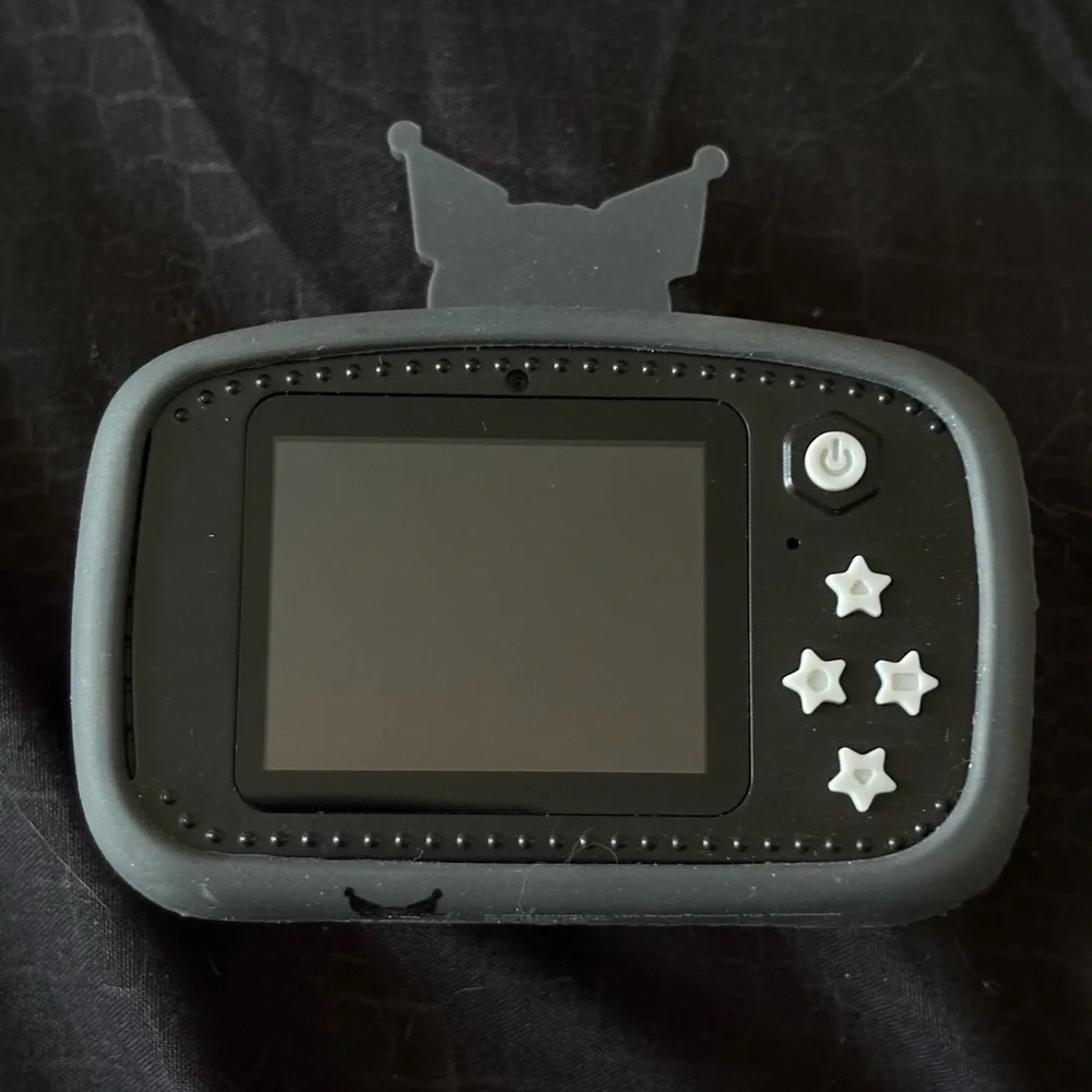 Sanrio Kuromi Camera with Pink Accents
